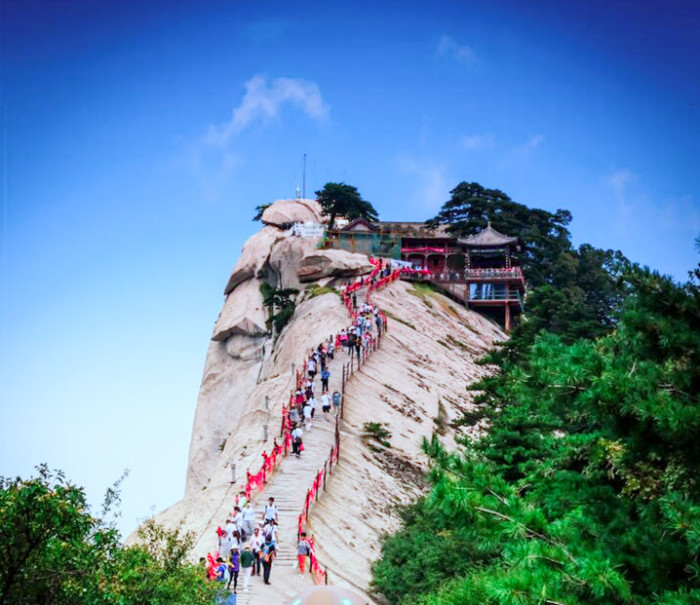 西安华山一日游旅游团(西安华山一日游旅游团多少钱)