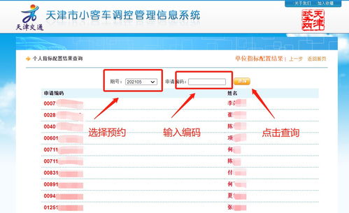 天津小客车摇号结果查询官网 天津小客车摇号结果查询官网名字