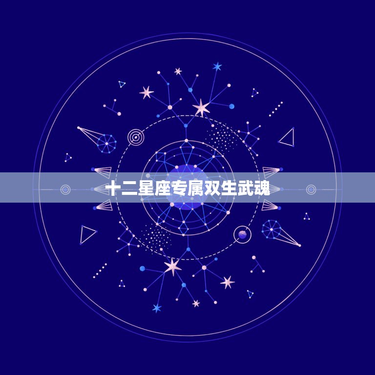 十二星座对应的武魂(12星座对应的武魂)