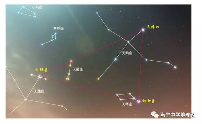 牛郎星织女星位于哪个星座(牛郎星织女星所在的位置)