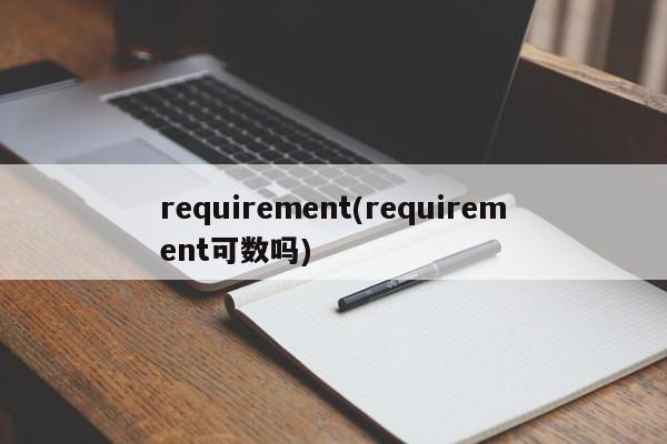 requirement(requirement可数吗)